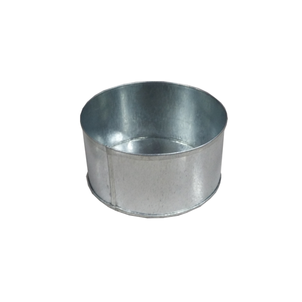 15cm (6”) Galvanised Round Cake Tin