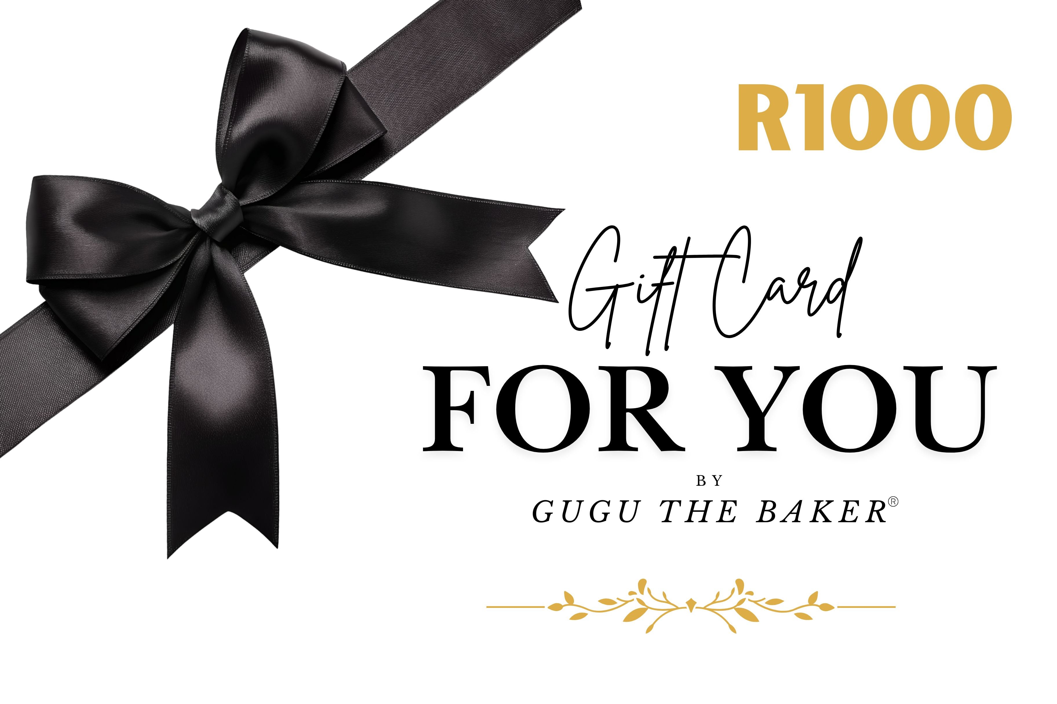 Gugu The Baker Gift Card