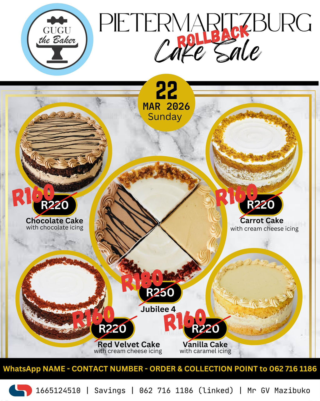 Pietermaritzburg Cake Sale