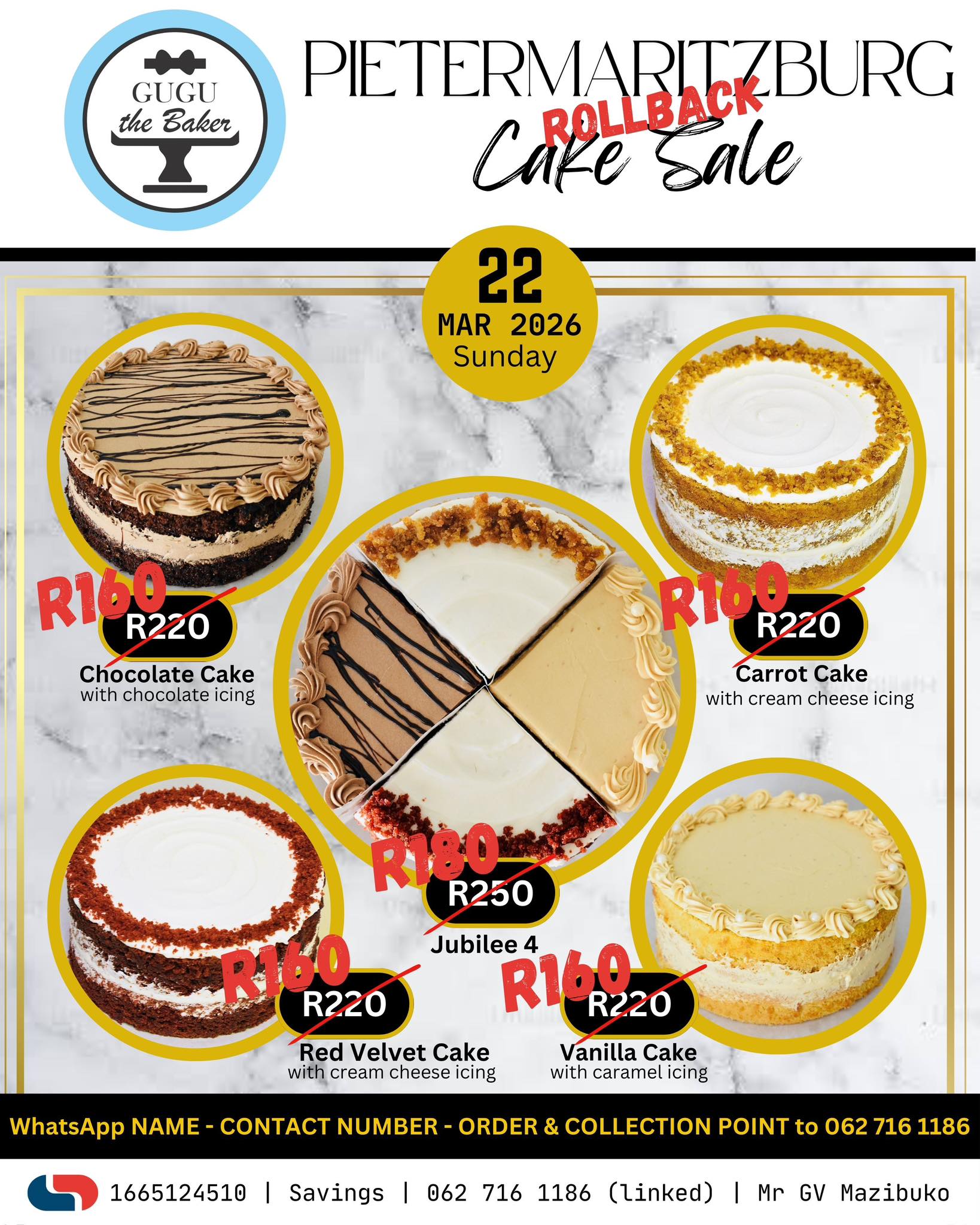 Pietermaritzburg Cake Sale