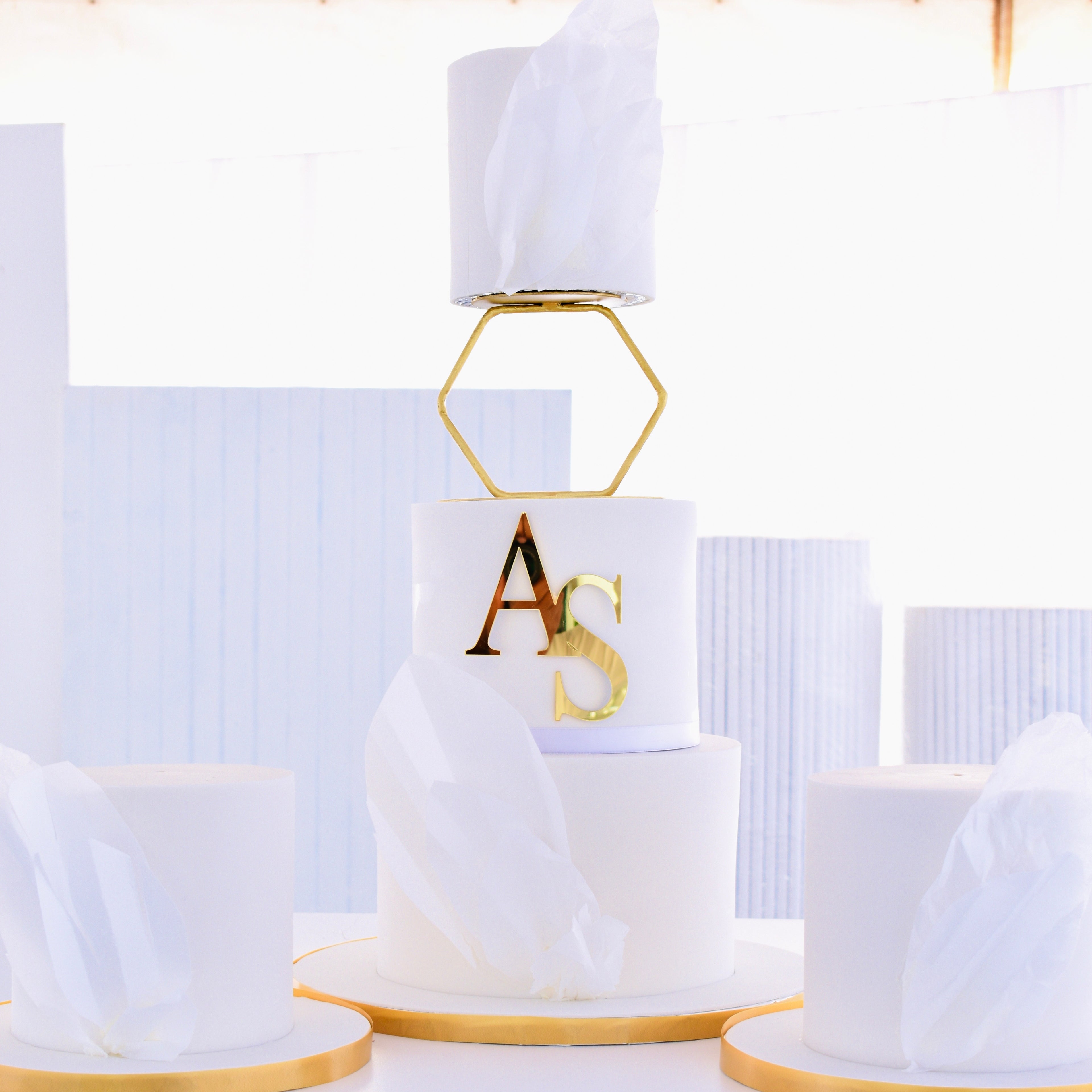 5 Tier Dreamy Wedding Cake