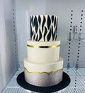 3 Tier Modern Traditional Wedding Cake