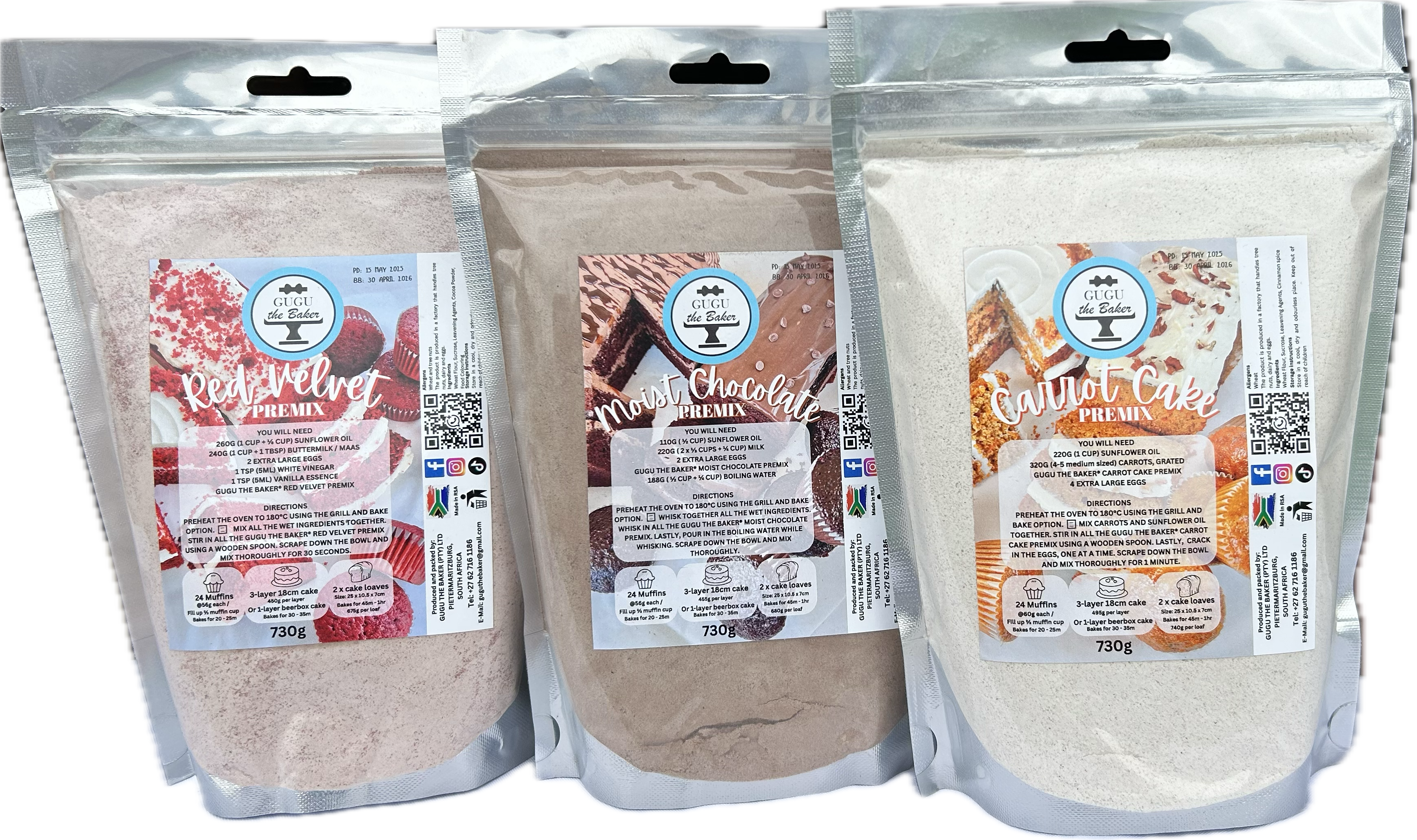 3 x 730g Premix Special