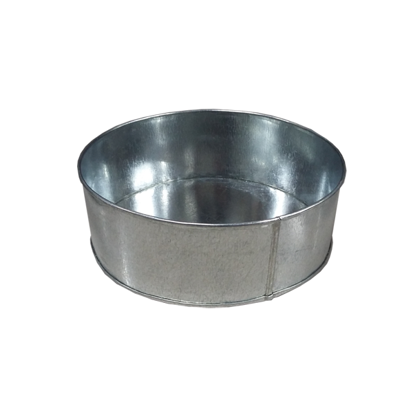 Galvanised Cake Tins (Round)