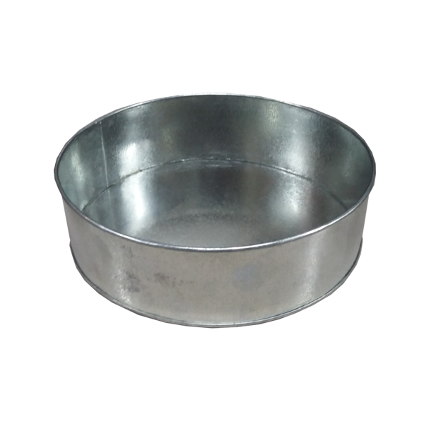 Galvanised Cake Tins (Round)